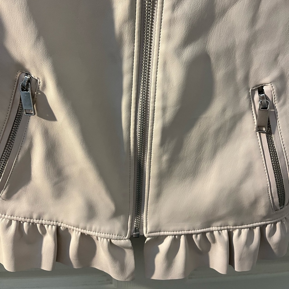 Zara Ruffle Hem Jacket - Picture 8 of 11